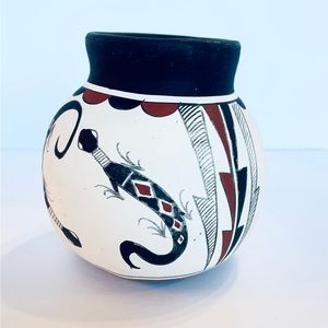 vintage R. Galvan Mexican Pottery. MCM Boho